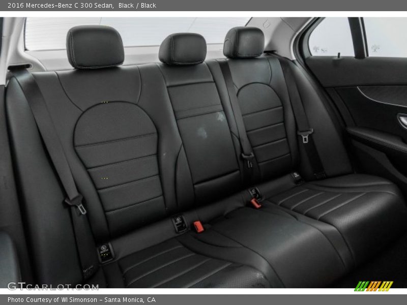 Black / Black 2016 Mercedes-Benz C 300 Sedan