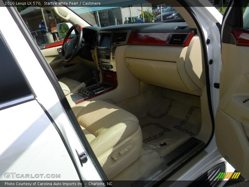 Starfire White Pearl / Cashmere 2010 Lexus LX 570