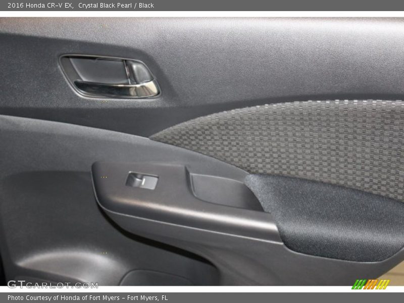 Crystal Black Pearl / Black 2016 Honda CR-V EX