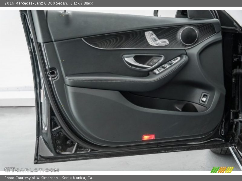 Black / Black 2016 Mercedes-Benz C 300 Sedan