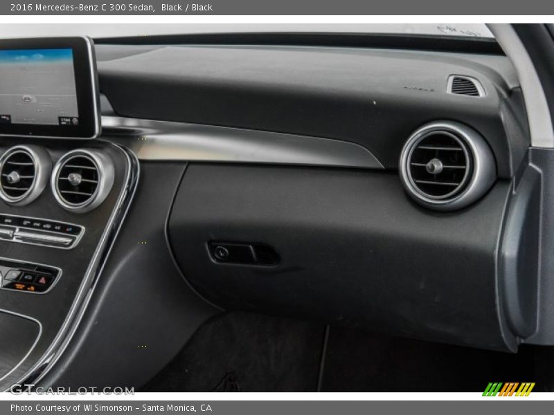 Black / Black 2016 Mercedes-Benz C 300 Sedan