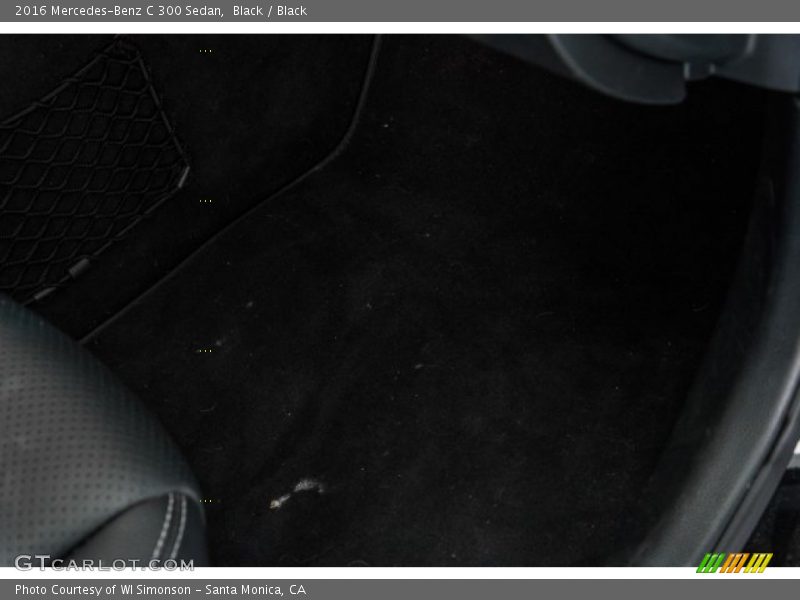 Black / Black 2016 Mercedes-Benz C 300 Sedan