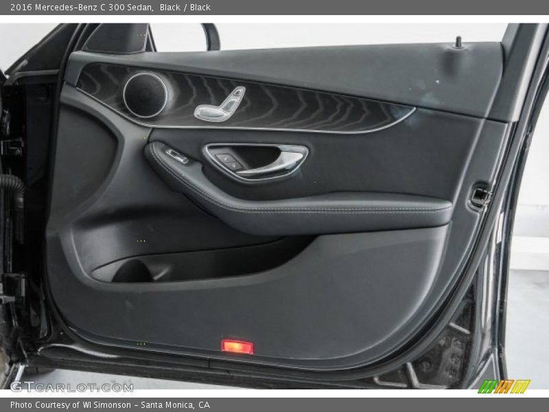 Black / Black 2016 Mercedes-Benz C 300 Sedan