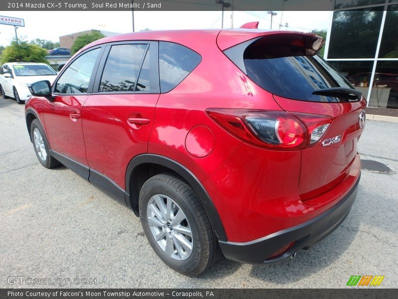 Soul Red Metallic / Sand 2014 Mazda CX-5 Touring