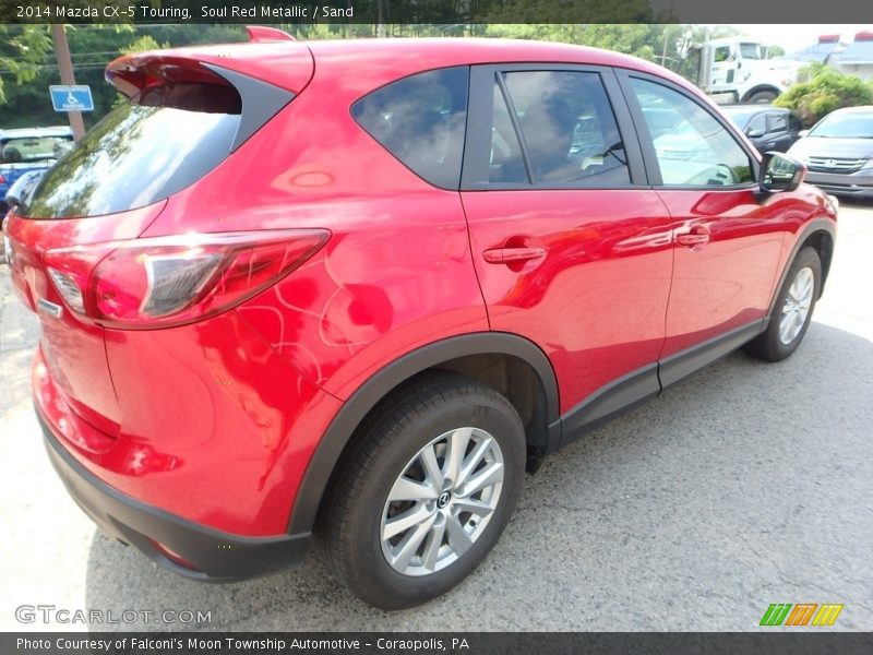 Soul Red Metallic / Sand 2014 Mazda CX-5 Touring