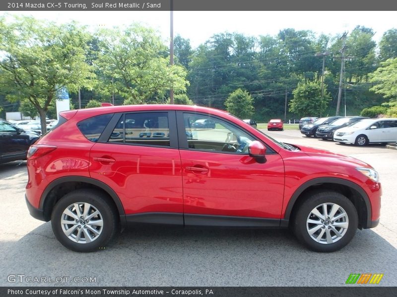 Soul Red Metallic / Sand 2014 Mazda CX-5 Touring