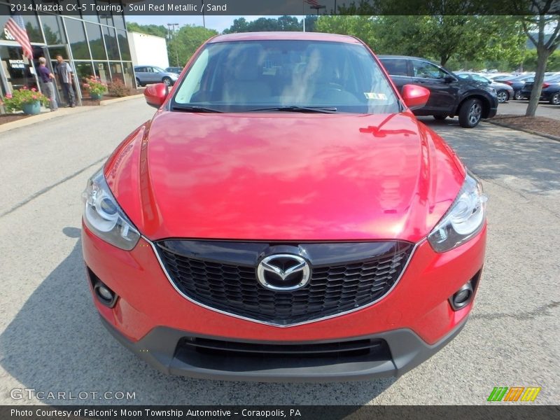 Soul Red Metallic / Sand 2014 Mazda CX-5 Touring