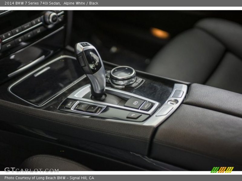 Alpine White / Black 2014 BMW 7 Series 740i Sedan