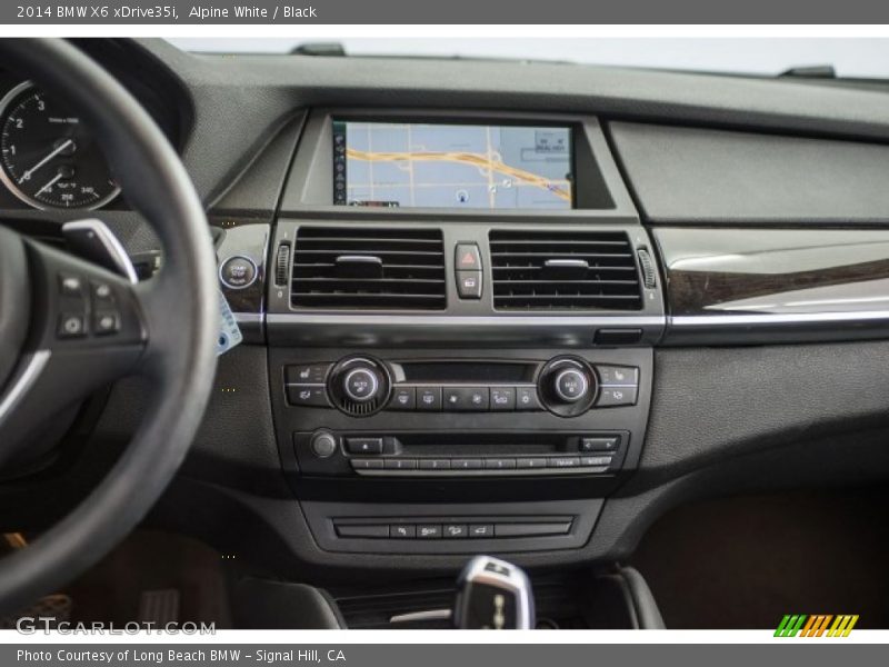 Alpine White / Black 2014 BMW X6 xDrive35i