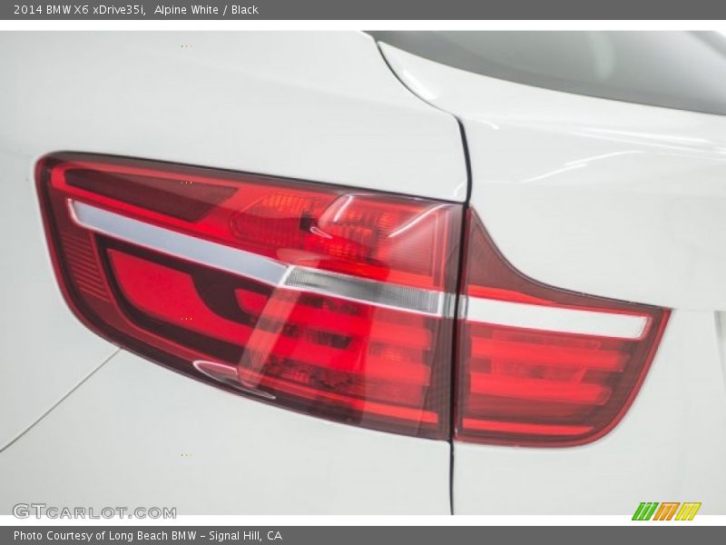 Alpine White / Black 2014 BMW X6 xDrive35i