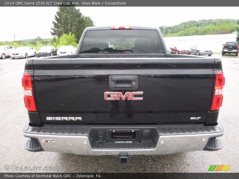 Onyx Black / Cocoa/Dune 2014 GMC Sierra 1500 SLT Crew Cab 4x4