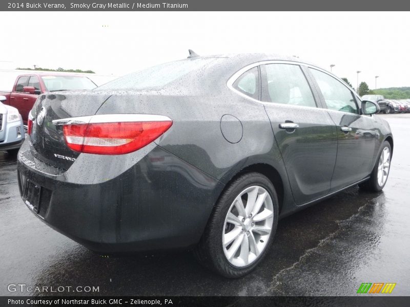 Smoky Gray Metallic / Medium Titanium 2014 Buick Verano