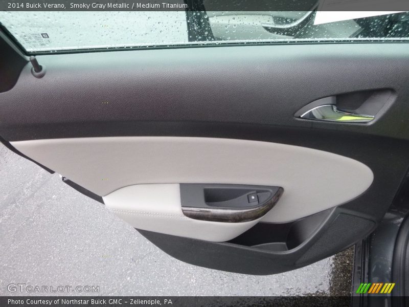 Smoky Gray Metallic / Medium Titanium 2014 Buick Verano