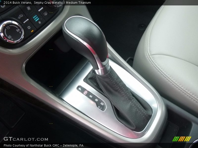 Smoky Gray Metallic / Medium Titanium 2014 Buick Verano