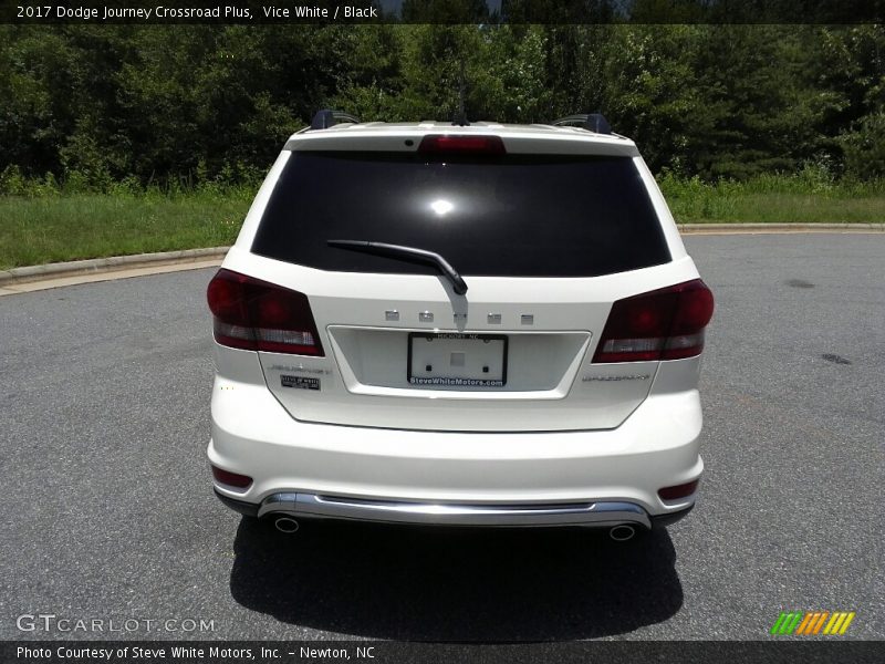 Vice White / Black 2017 Dodge Journey Crossroad Plus