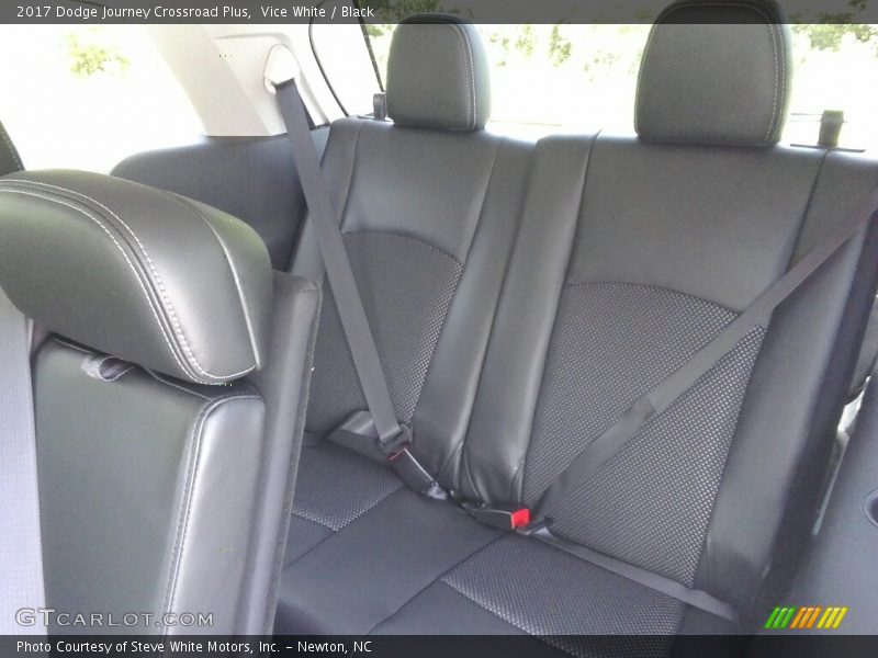 Vice White / Black 2017 Dodge Journey Crossroad Plus