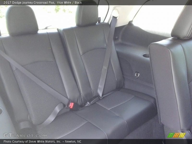 Vice White / Black 2017 Dodge Journey Crossroad Plus