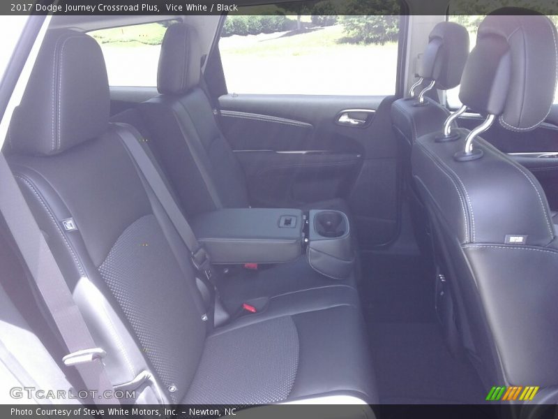 Vice White / Black 2017 Dodge Journey Crossroad Plus