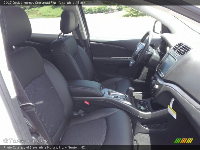 Vice White / Black 2017 Dodge Journey Crossroad Plus