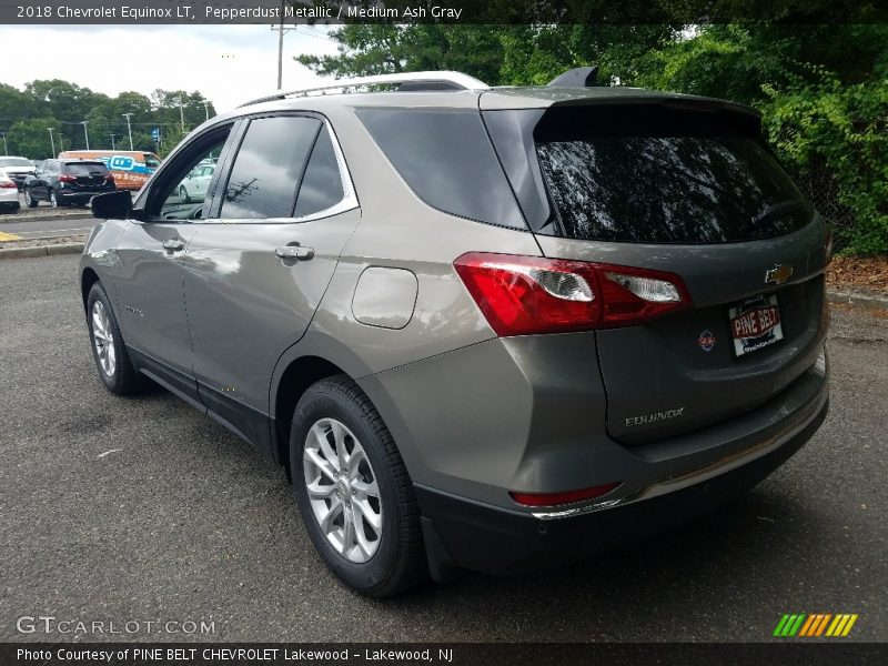 Pepperdust Metallic / Medium Ash Gray 2018 Chevrolet Equinox LT