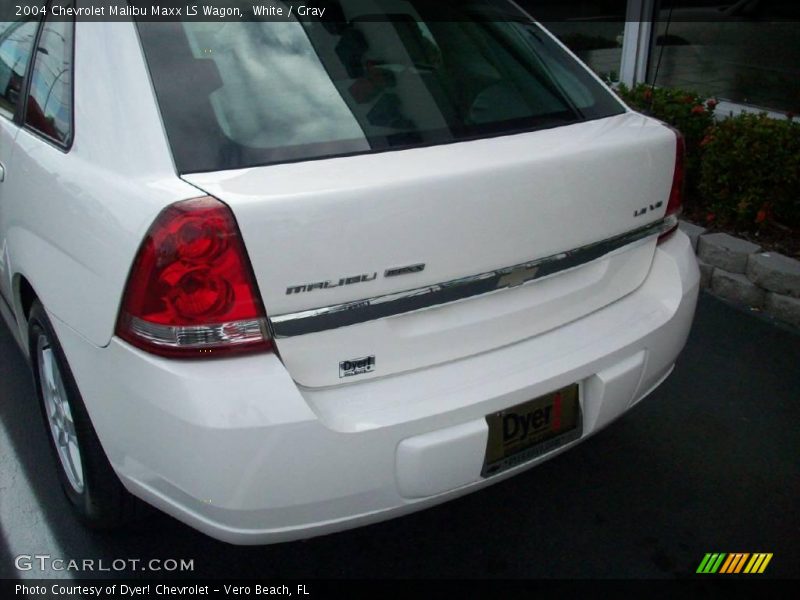 White / Gray 2004 Chevrolet Malibu Maxx LS Wagon
