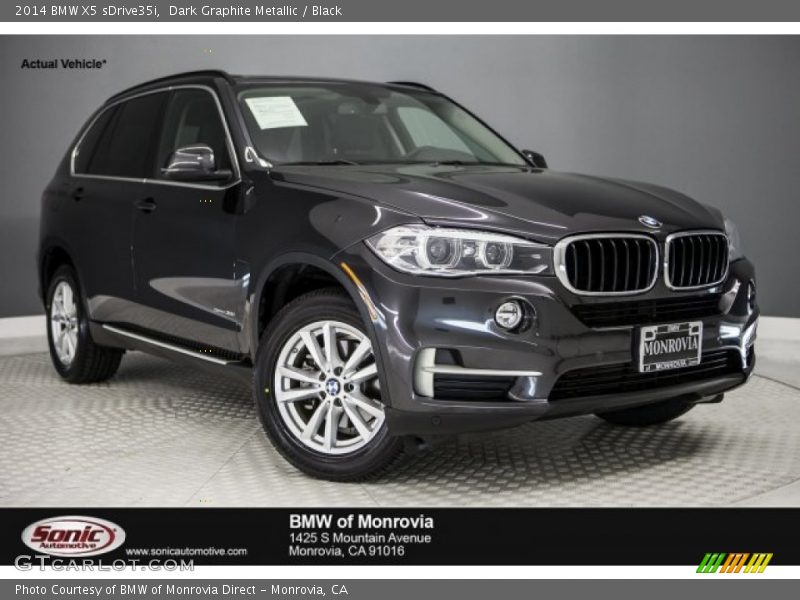 Dark Graphite Metallic / Black 2014 BMW X5 sDrive35i