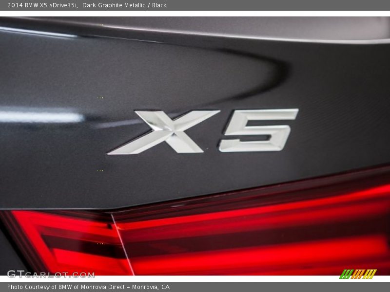 Dark Graphite Metallic / Black 2014 BMW X5 sDrive35i