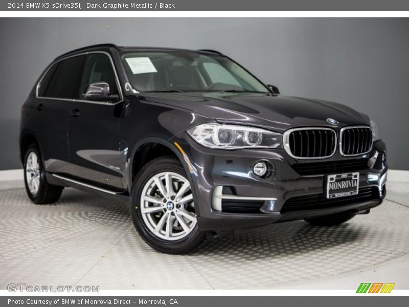 Dark Graphite Metallic / Black 2014 BMW X5 sDrive35i