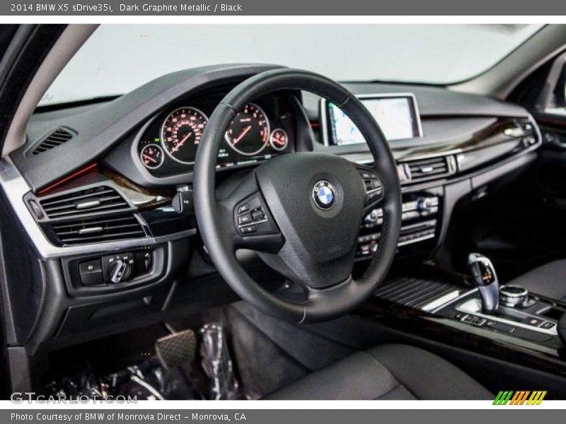 Dark Graphite Metallic / Black 2014 BMW X5 sDrive35i