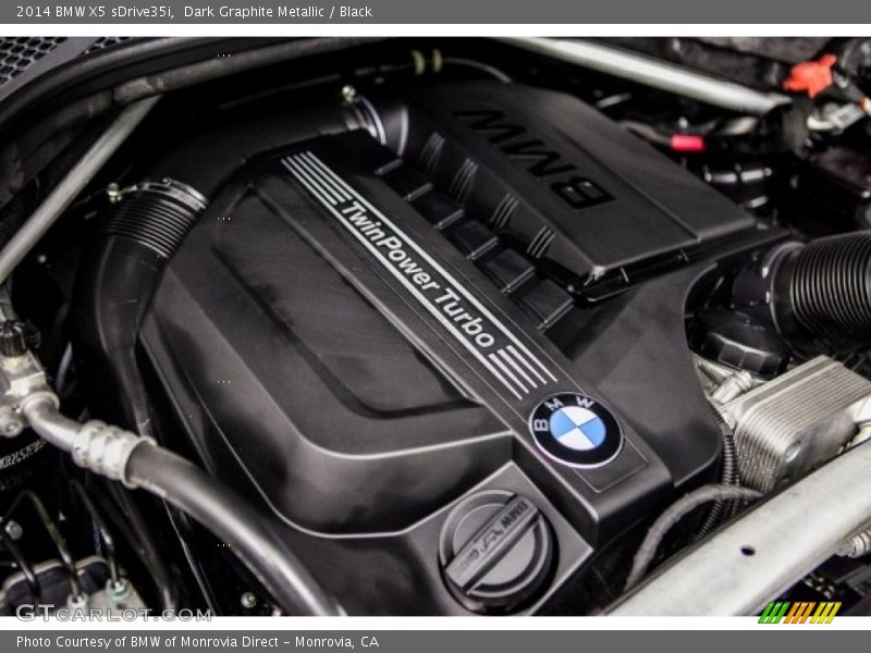 Dark Graphite Metallic / Black 2014 BMW X5 sDrive35i