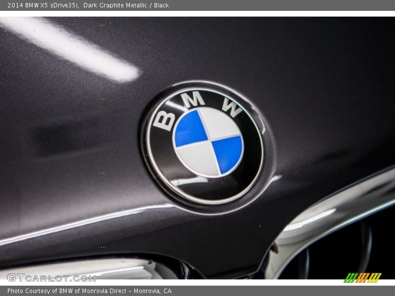 Dark Graphite Metallic / Black 2014 BMW X5 sDrive35i