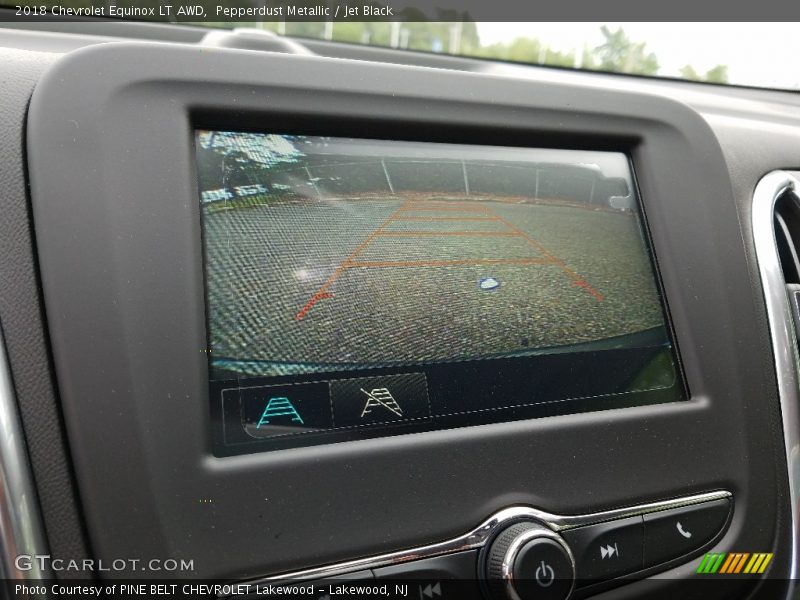 Pepperdust Metallic / Jet Black 2018 Chevrolet Equinox LT AWD