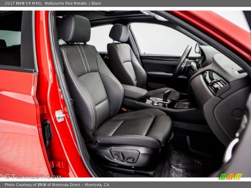  2017 X4 M40i Black Interior