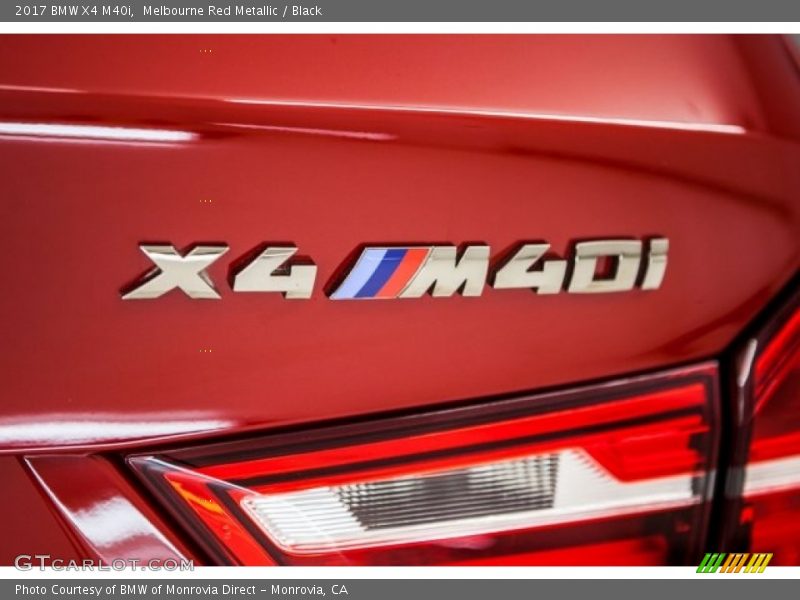  2017 X4 M40i Logo