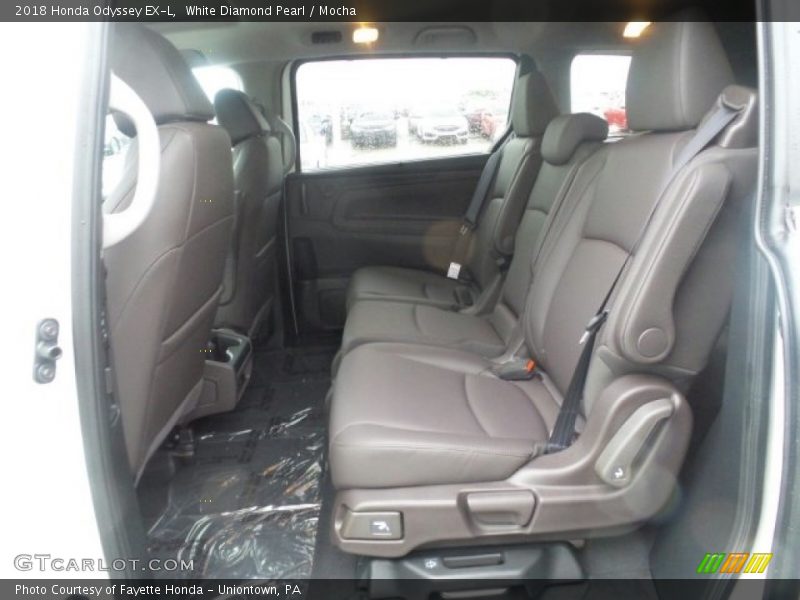 Rear Seat of 2018 Odyssey EX-L