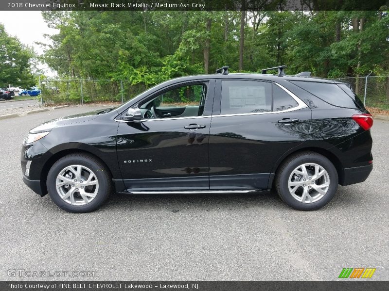 Mosaic Black Metallic / Medium Ash Gray 2018 Chevrolet Equinox LT