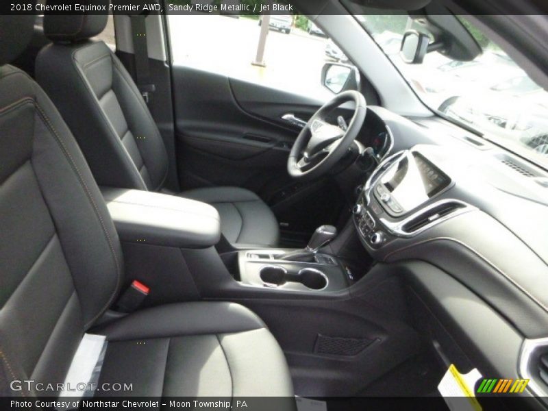 Sandy Ridge Metallic / Jet Black 2018 Chevrolet Equinox Premier AWD