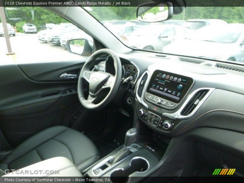 Sandy Ridge Metallic / Jet Black 2018 Chevrolet Equinox Premier AWD