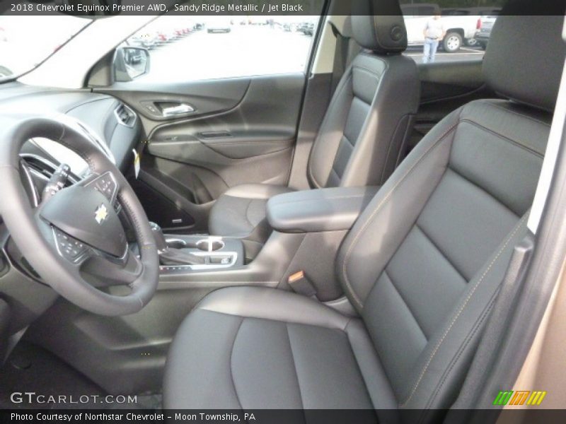 Sandy Ridge Metallic / Jet Black 2018 Chevrolet Equinox Premier AWD