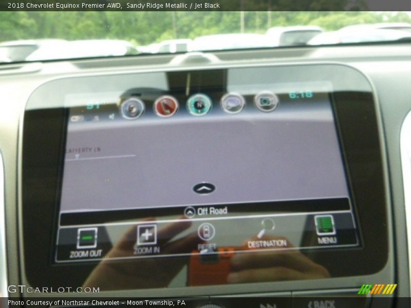 Sandy Ridge Metallic / Jet Black 2018 Chevrolet Equinox Premier AWD