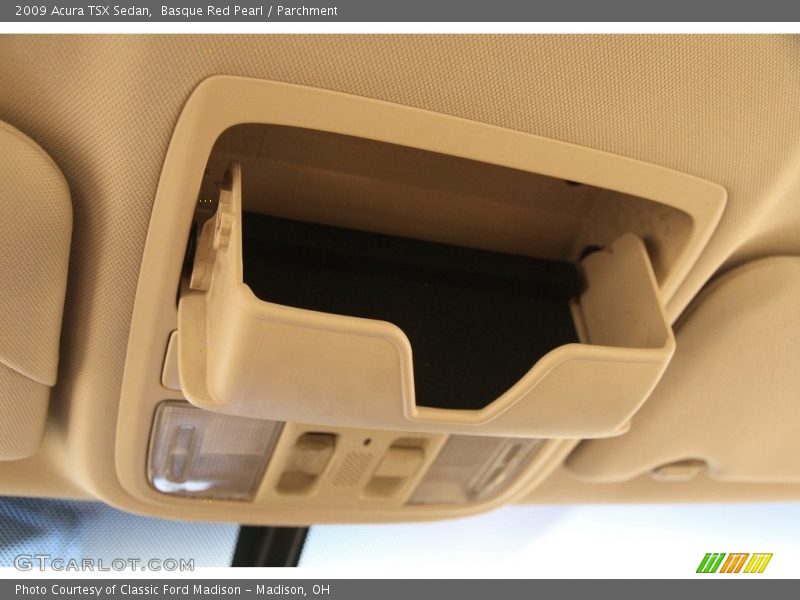 Basque Red Pearl / Parchment 2009 Acura TSX Sedan