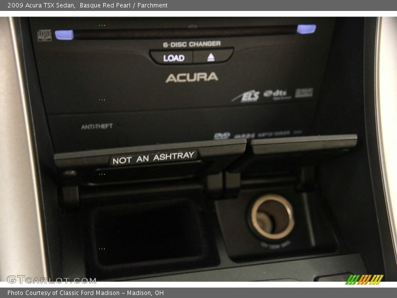 Basque Red Pearl / Parchment 2009 Acura TSX Sedan