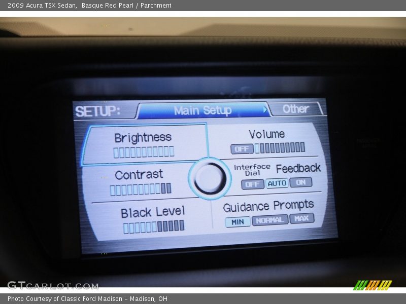 Basque Red Pearl / Parchment 2009 Acura TSX Sedan