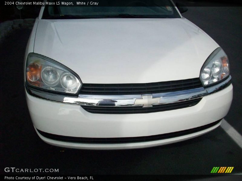 White / Gray 2004 Chevrolet Malibu Maxx LS Wagon