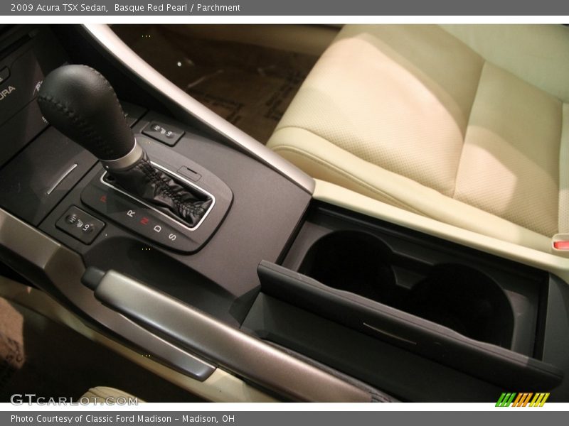 Basque Red Pearl / Parchment 2009 Acura TSX Sedan