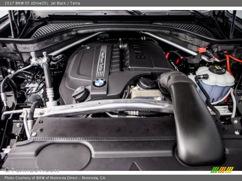 Jet Black / Terra 2017 BMW X5 sDrive35i