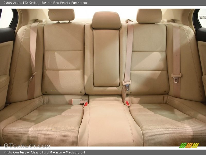 Basque Red Pearl / Parchment 2009 Acura TSX Sedan