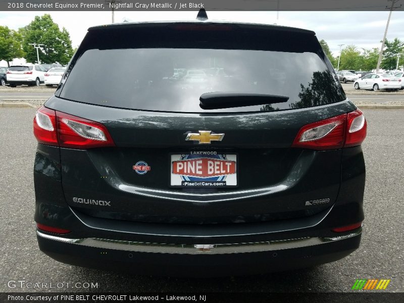 Nightfall Gray Metallic / Jet Black 2018 Chevrolet Equinox Premier
