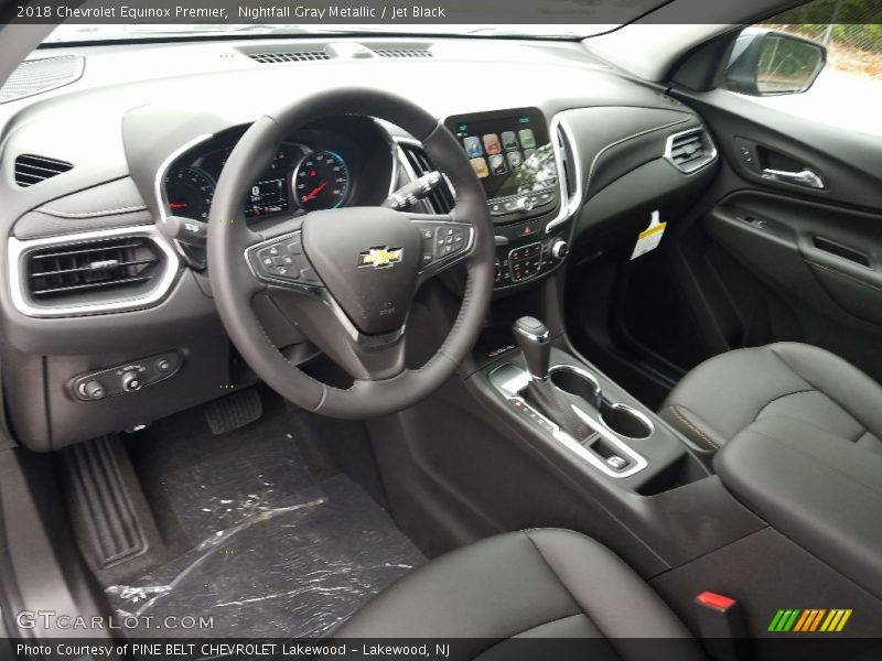 Nightfall Gray Metallic / Jet Black 2018 Chevrolet Equinox Premier