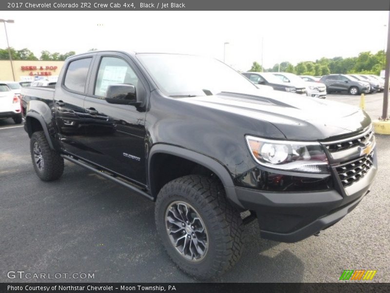 Black / Jet Black 2017 Chevrolet Colorado ZR2 Crew Cab 4x4